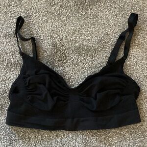 Skims Black Bralette